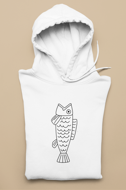 Eco-Friendly fish Hoodie